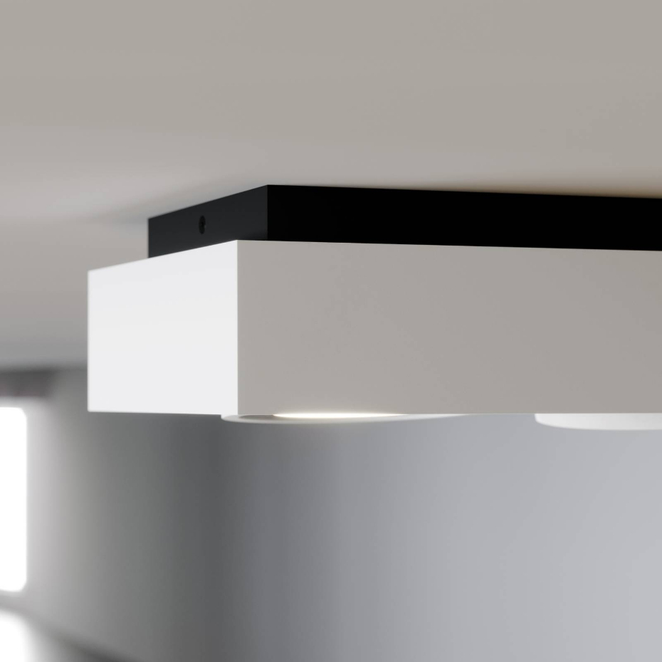 Plafonnier en aluminium moderne, Ronka