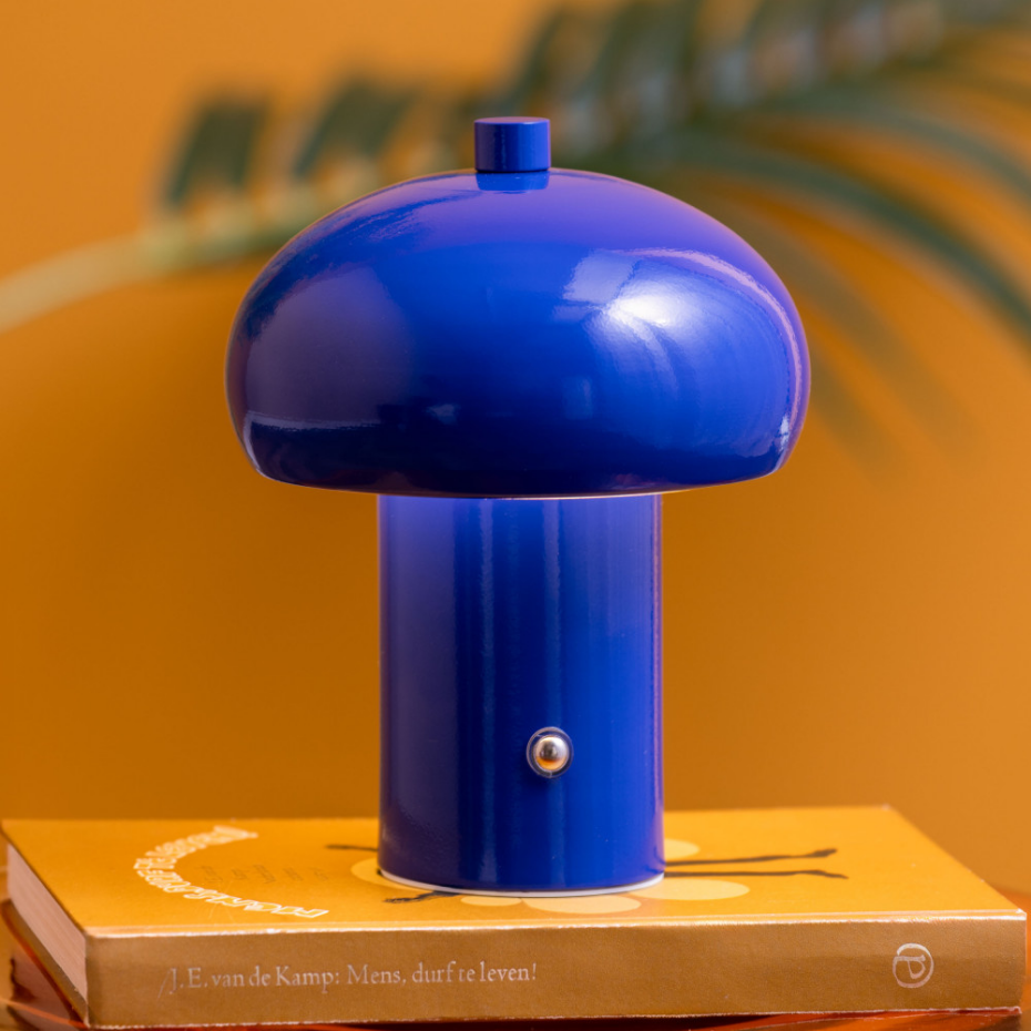 Lampe à poser champignon en métal- RETRO SETA