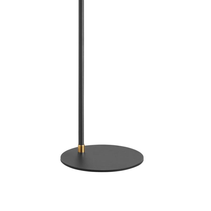 Lampadaire Métal Noir Tête Orientable Kiko