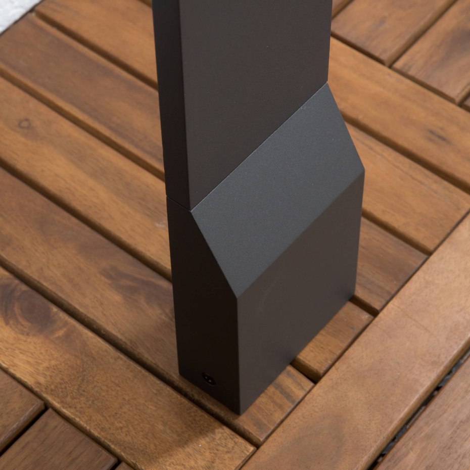 Luminaire extérieur en aluminium moderneLED