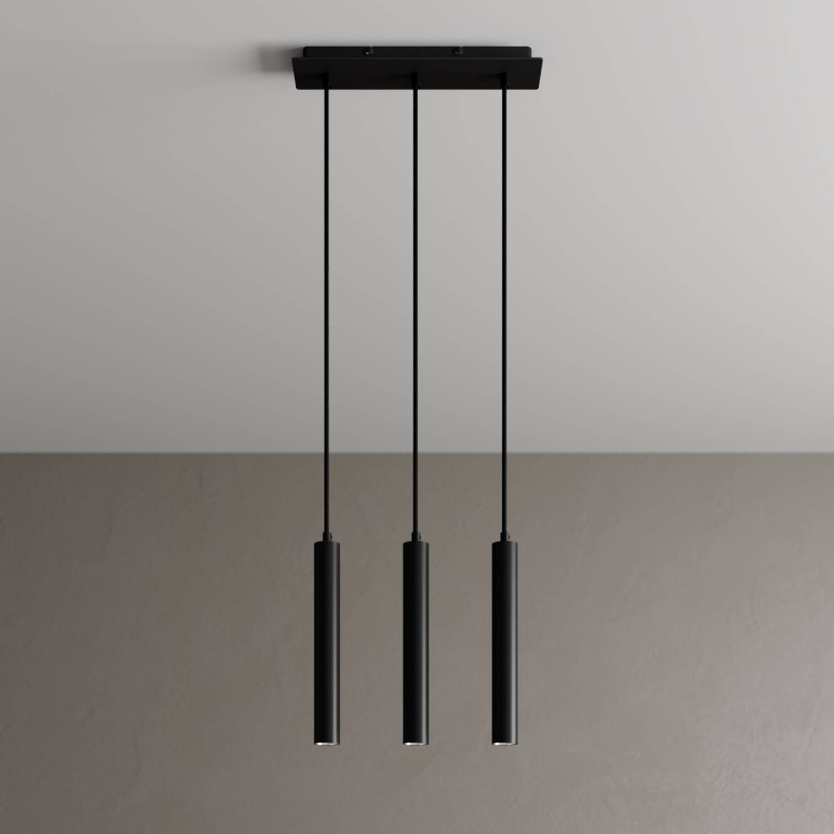 Suspension en aluminium moderneLED, Franka