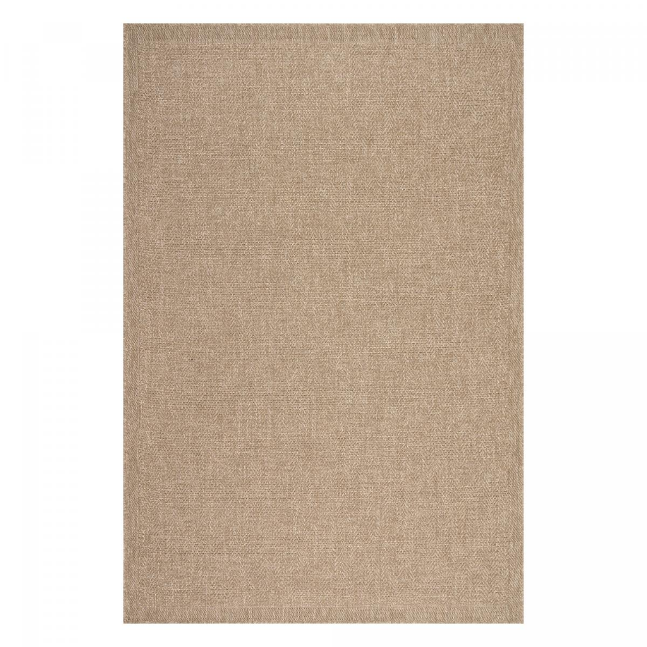 Tapis extérieur intérieur LYN13 REZA aspect jute motif uni