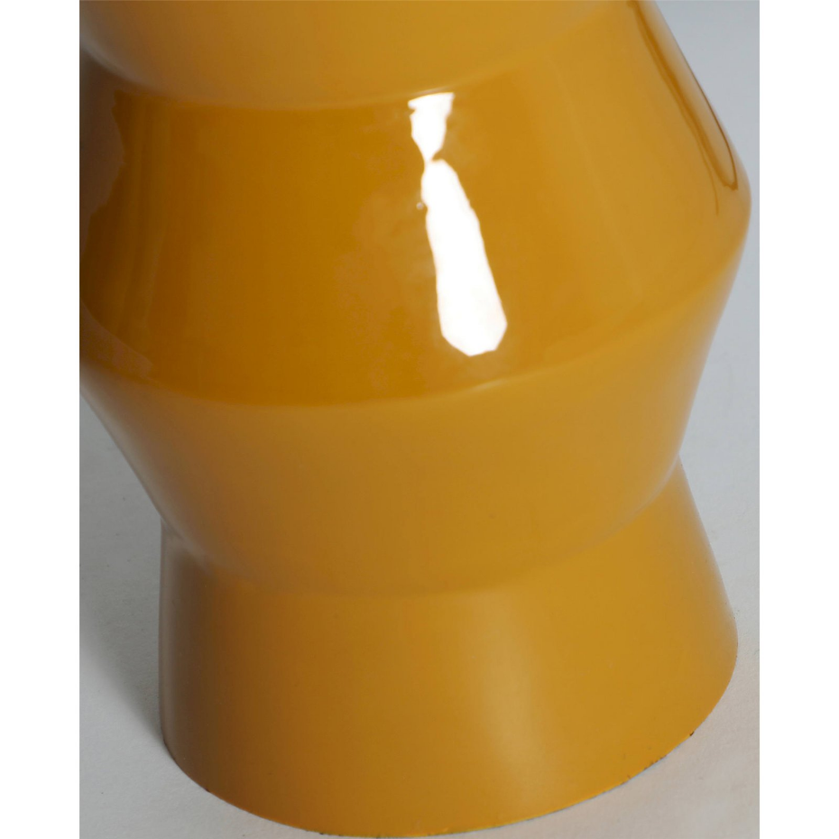 Lampe de table design en fer et verre