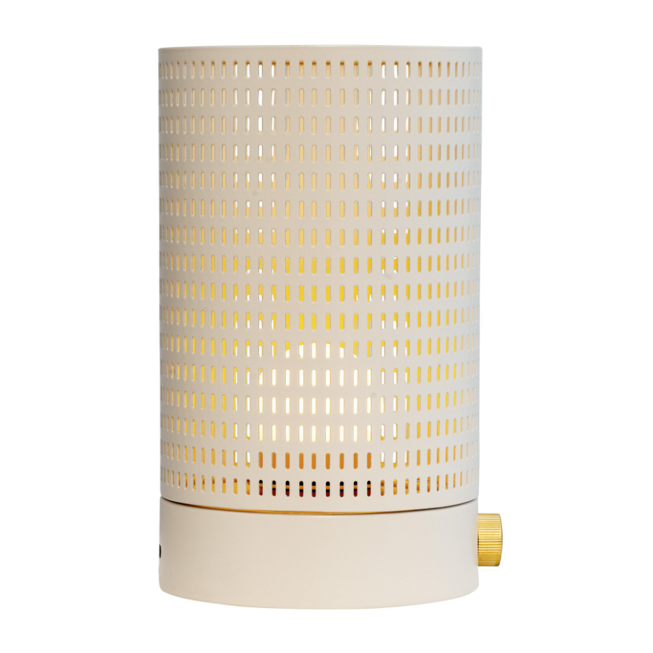 Lanterne noire/laiton MESH