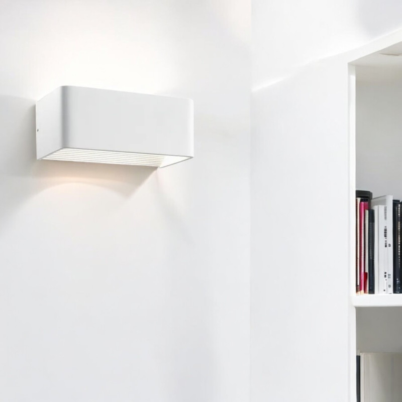 Applique led 12W Blanc haut et bas Click2