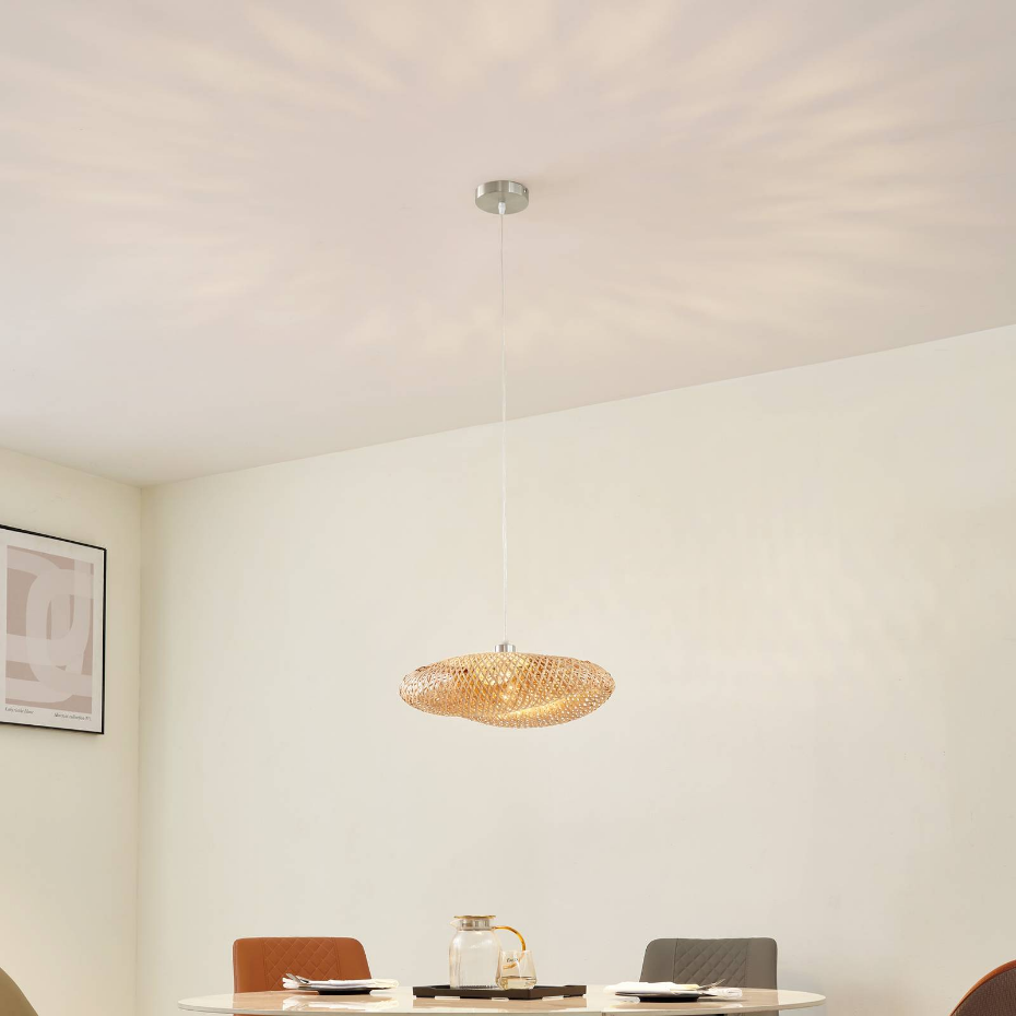 Suspension en bois traditionnelle, Eleane