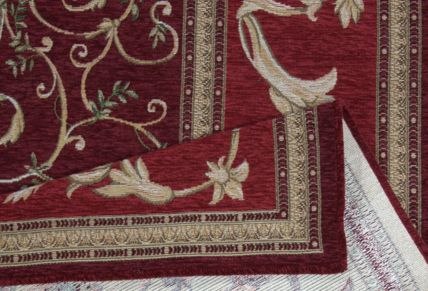 Tapis floral Flomi Florentina, tissé, plat