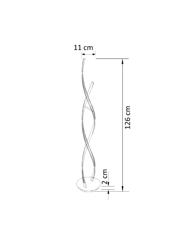 Grande lampe LED design - CASCADA