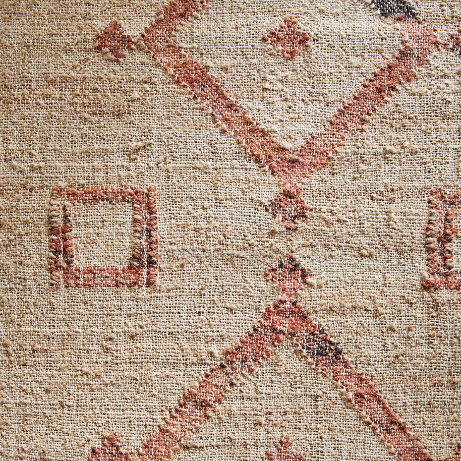 Tapis de couloir en jute, tissé main, Panaji