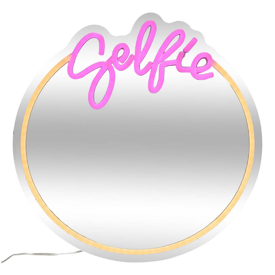 Néon LED Miroir SELFIE