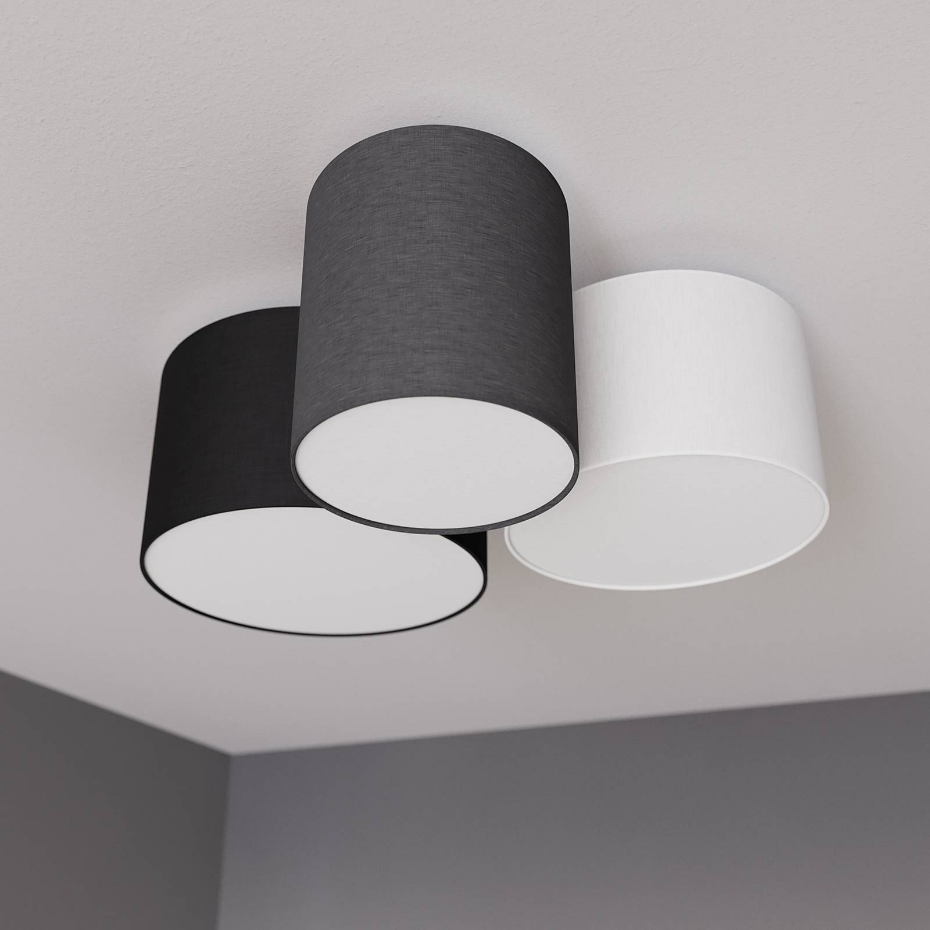 Plafonnier en textile moderne, Laurenz