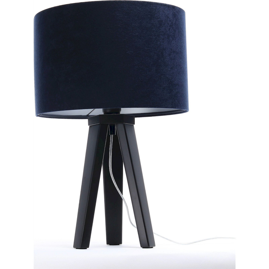 Lampe de chevet en bois Glamour
