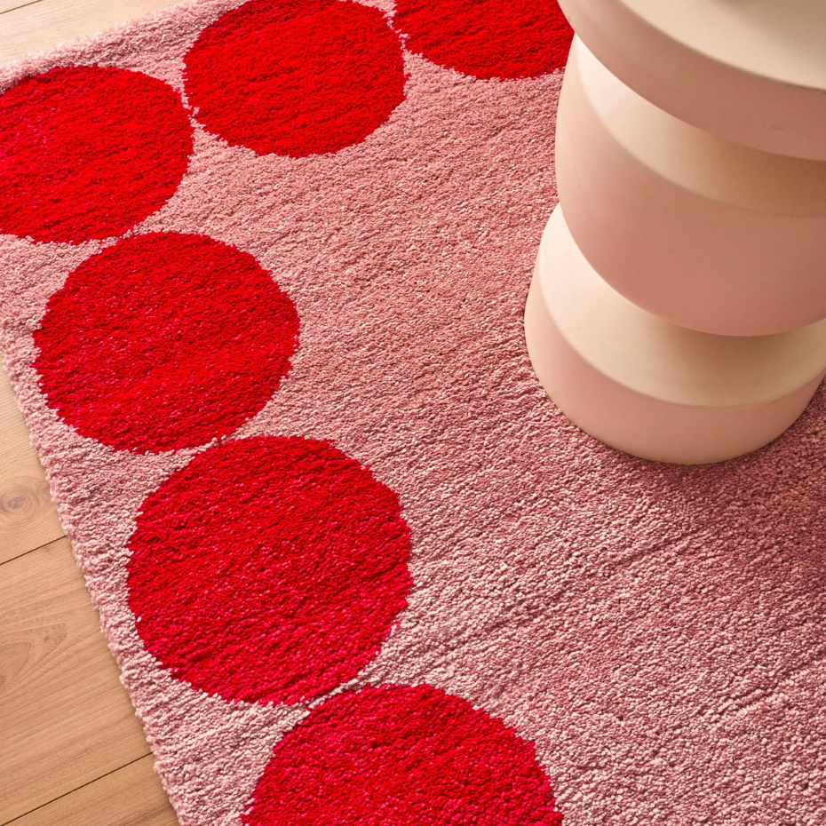 Tapis de salon vintage à poids GROOVY