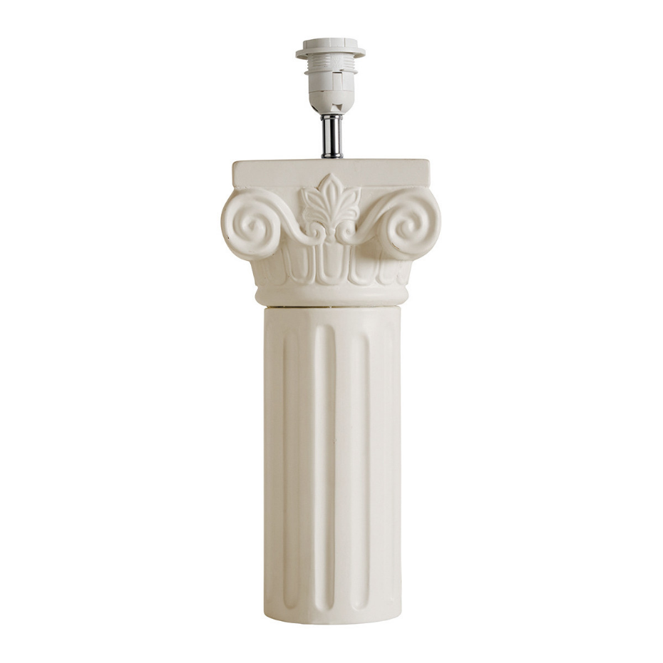 Pied de lampe en céramique