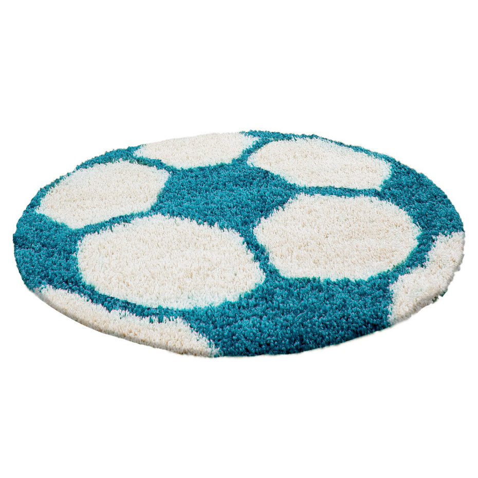 Tapis rond enfant motif ballon FUN