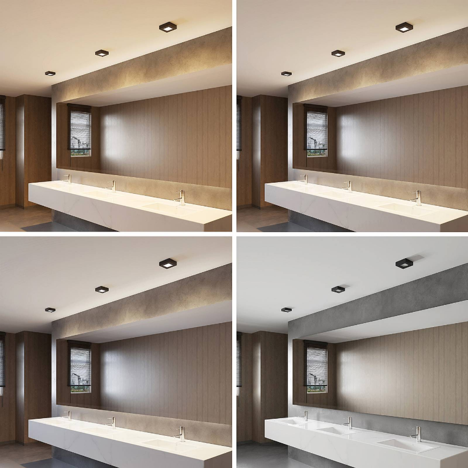 Plafonnier en aluminium moderneLED, Alette