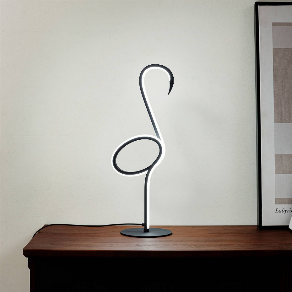 Lampe à poser en métal moderneLED, Pajaro