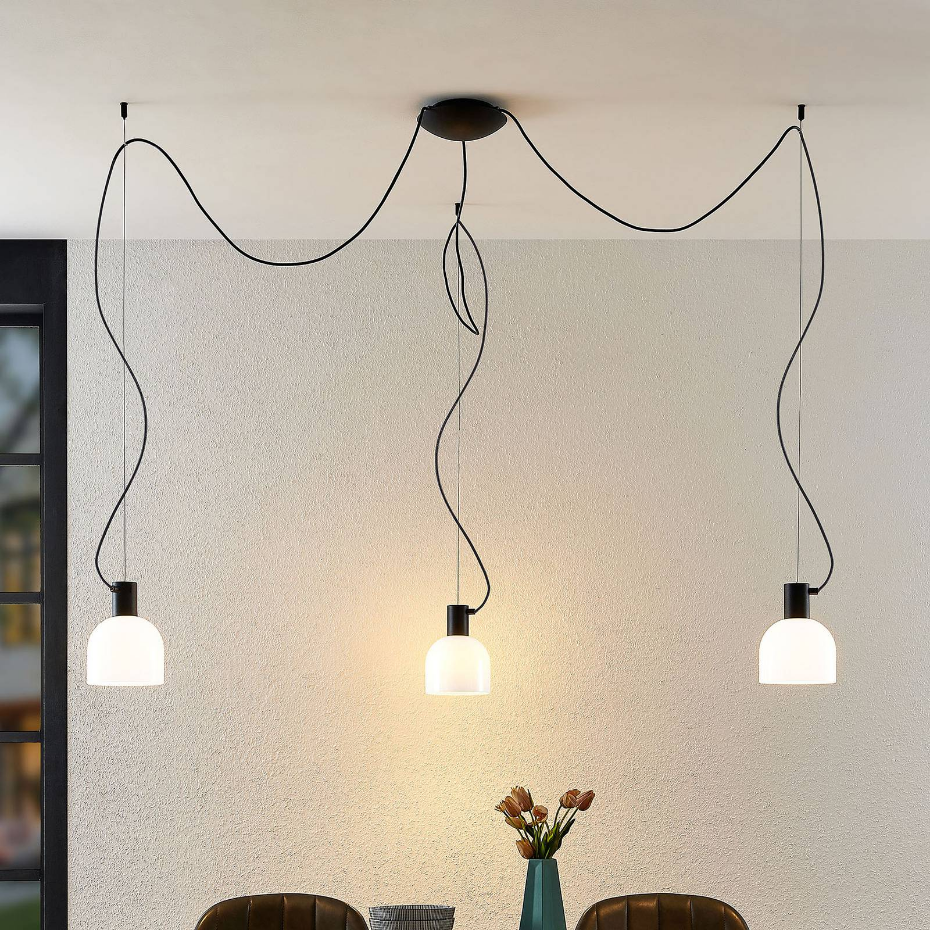 Suspension en verre moderne, Serina