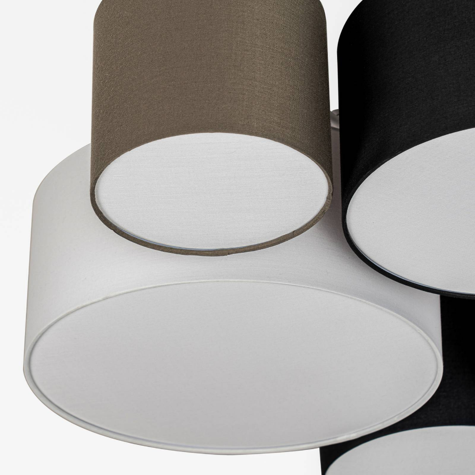 Plafonnier en textile scandinave, Lettie