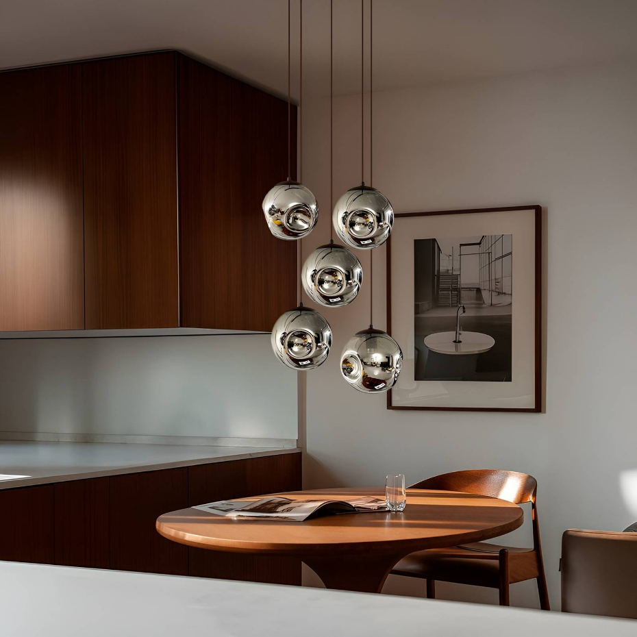 Suspension en verre design, Valentina