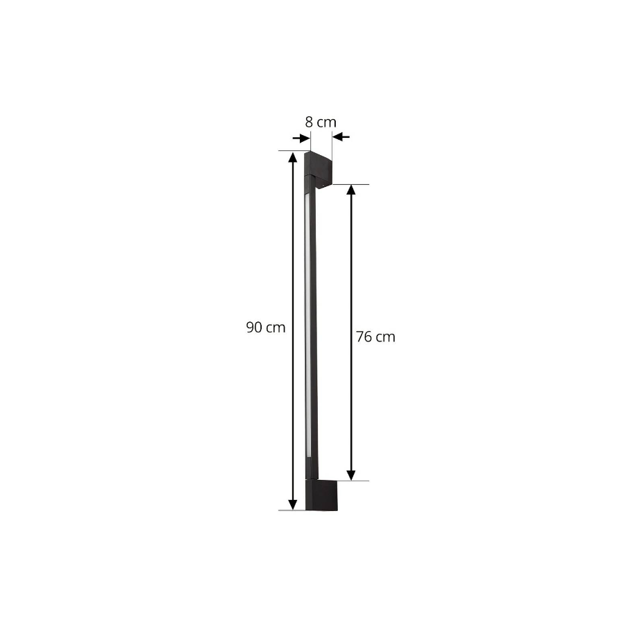 Applique extérieure en aluminium moderneLED