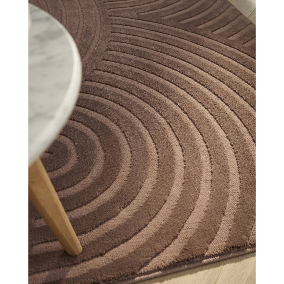 Tapis rectangulaire en polypropylène Bianca