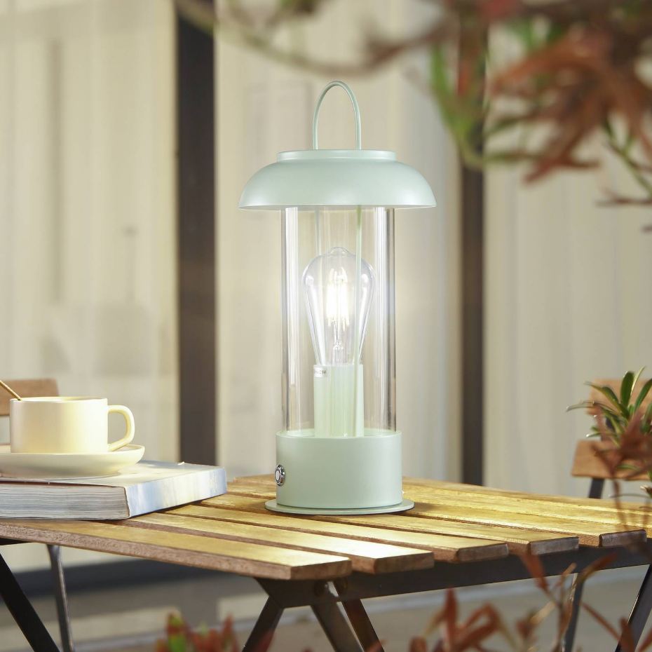 Luminaire de terrasse en métal moderne