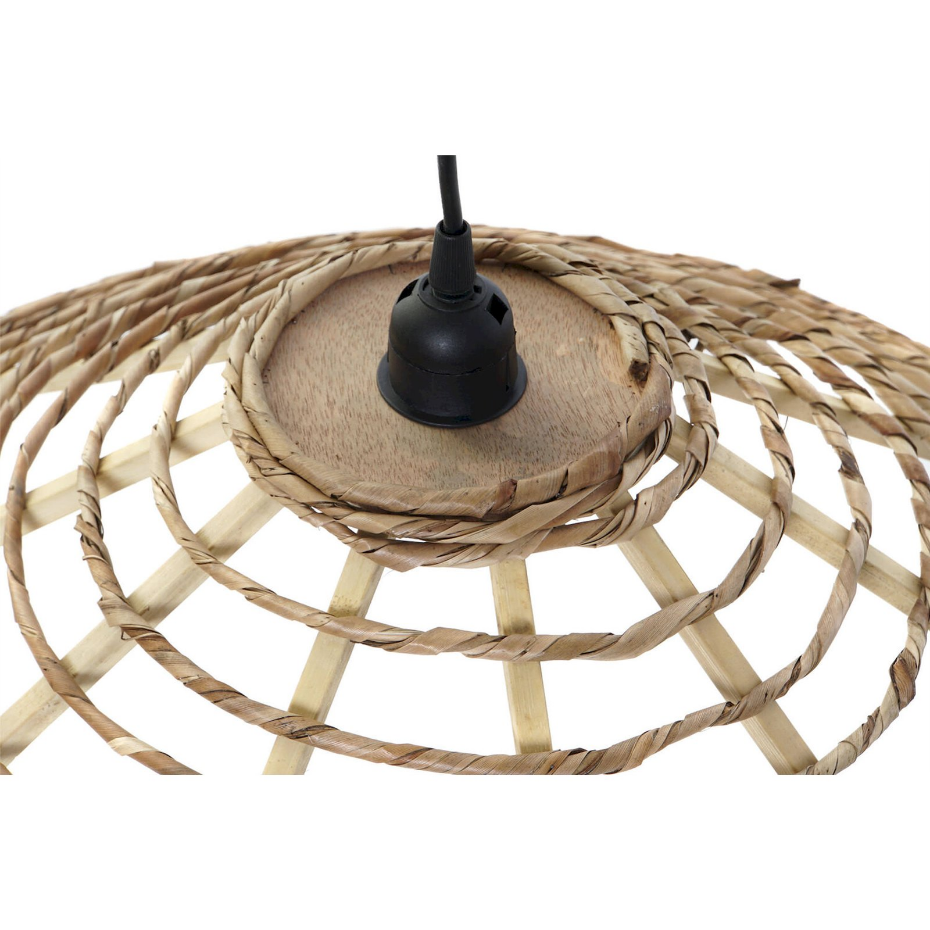 Suspension en rotin rond Urban