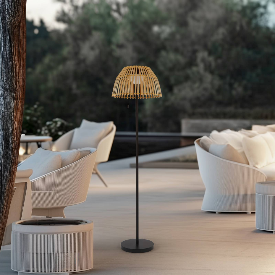 Lampe solaire en aluminium traditionnelleLED