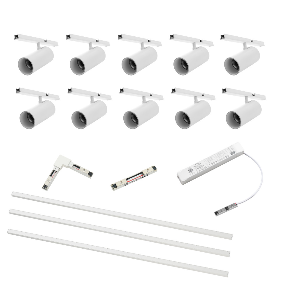 Grand kit rail magnétique 70W L - LYNE