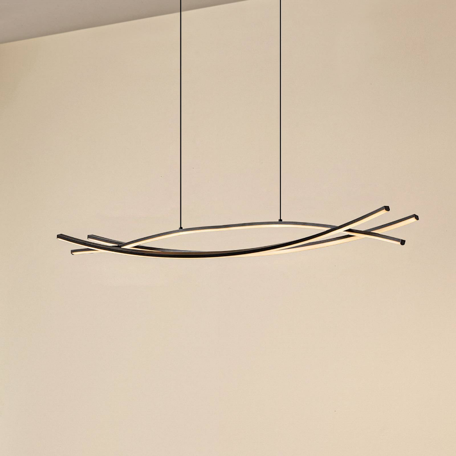 Suspension en métal moderneLED, Sayori