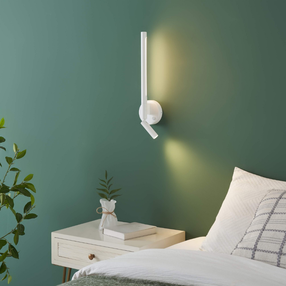 Applique LED liseuse double faisceau - NOXEA