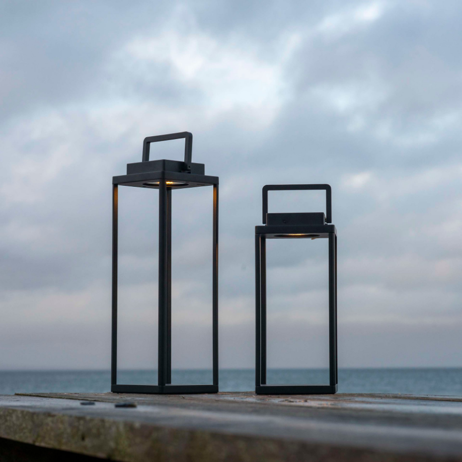 Lanterne en Aluminium rechargeable LUCCA