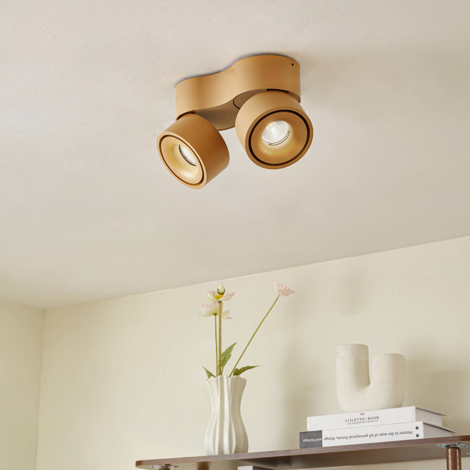 Plafonnier en aluminium moderneLED, Rotari