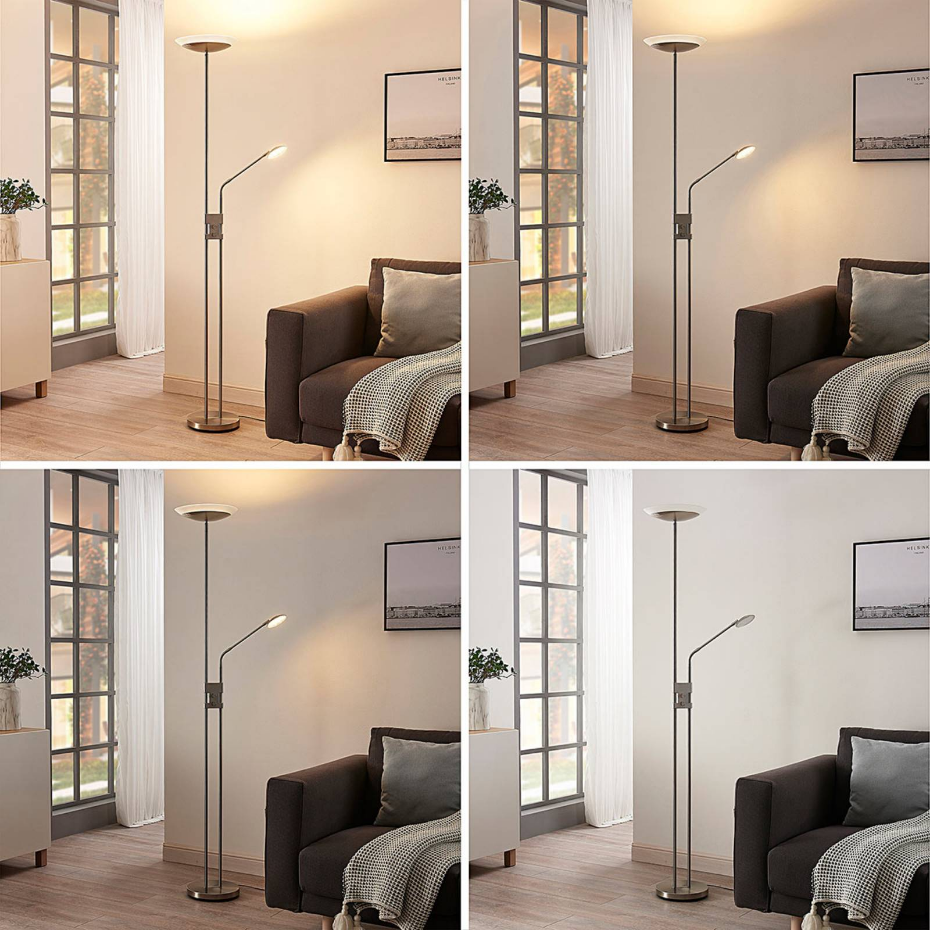 Lampadaire en métal moderneLED, Jonne