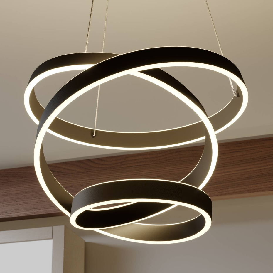 Suspension en aluminium moderneLED, Olada