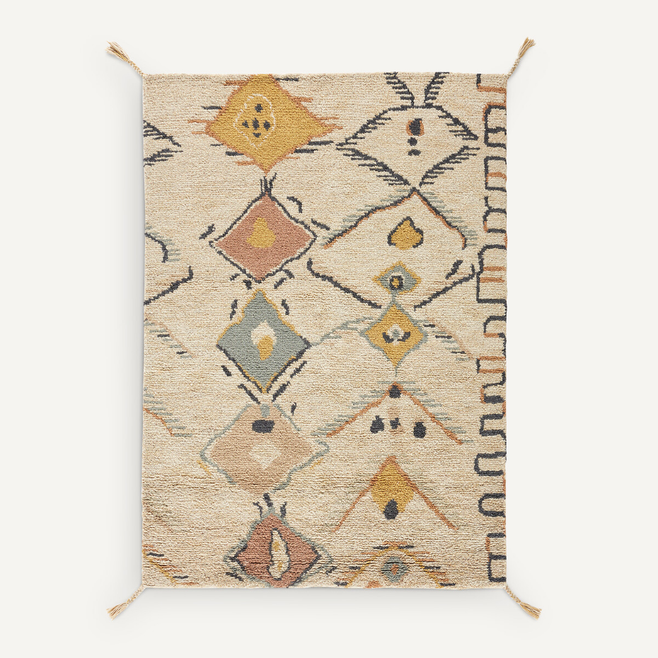 Tapis en laine, noué main, Mirjana
