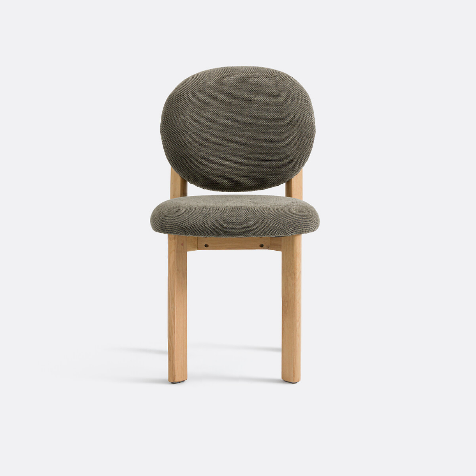 Chaise organique chêne, Orga