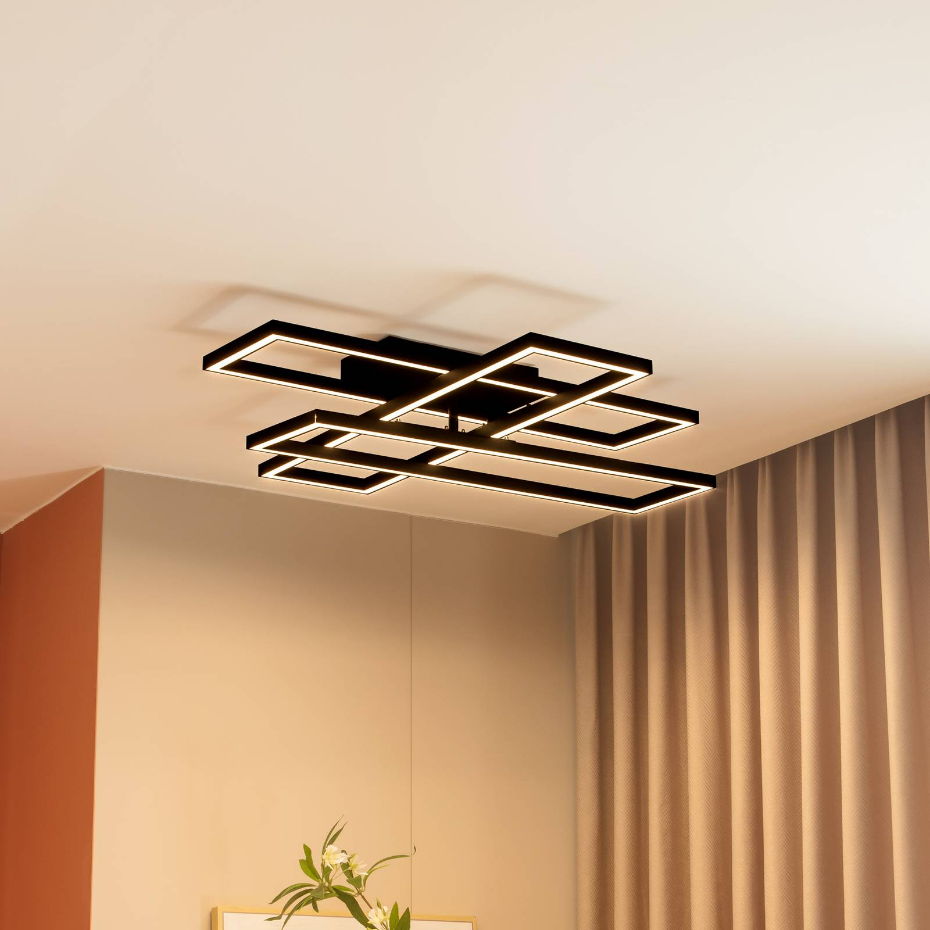 Plafonnier en métal moderneLED, Tjado