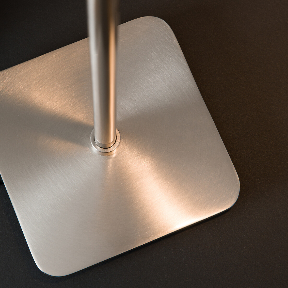Lampe spot  finition nickel satiné, Girevole