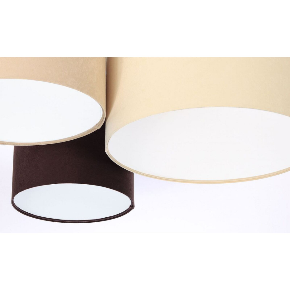 Plafonnier en tissu Trio