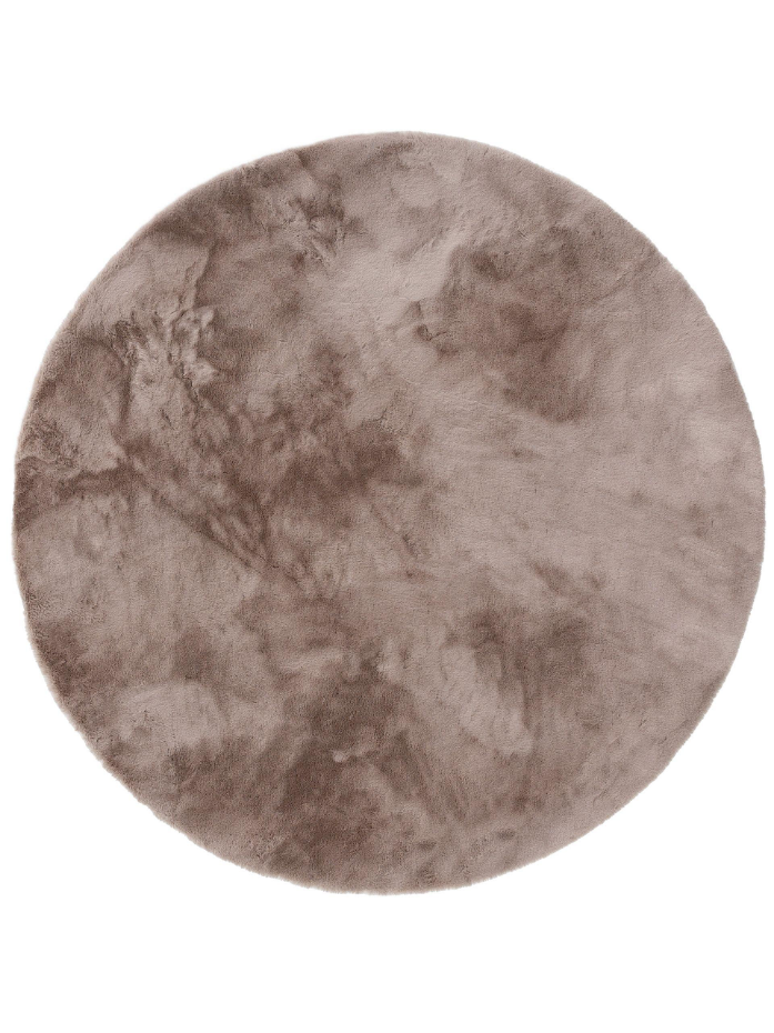 Tapis rond imitation fourrure DAVE