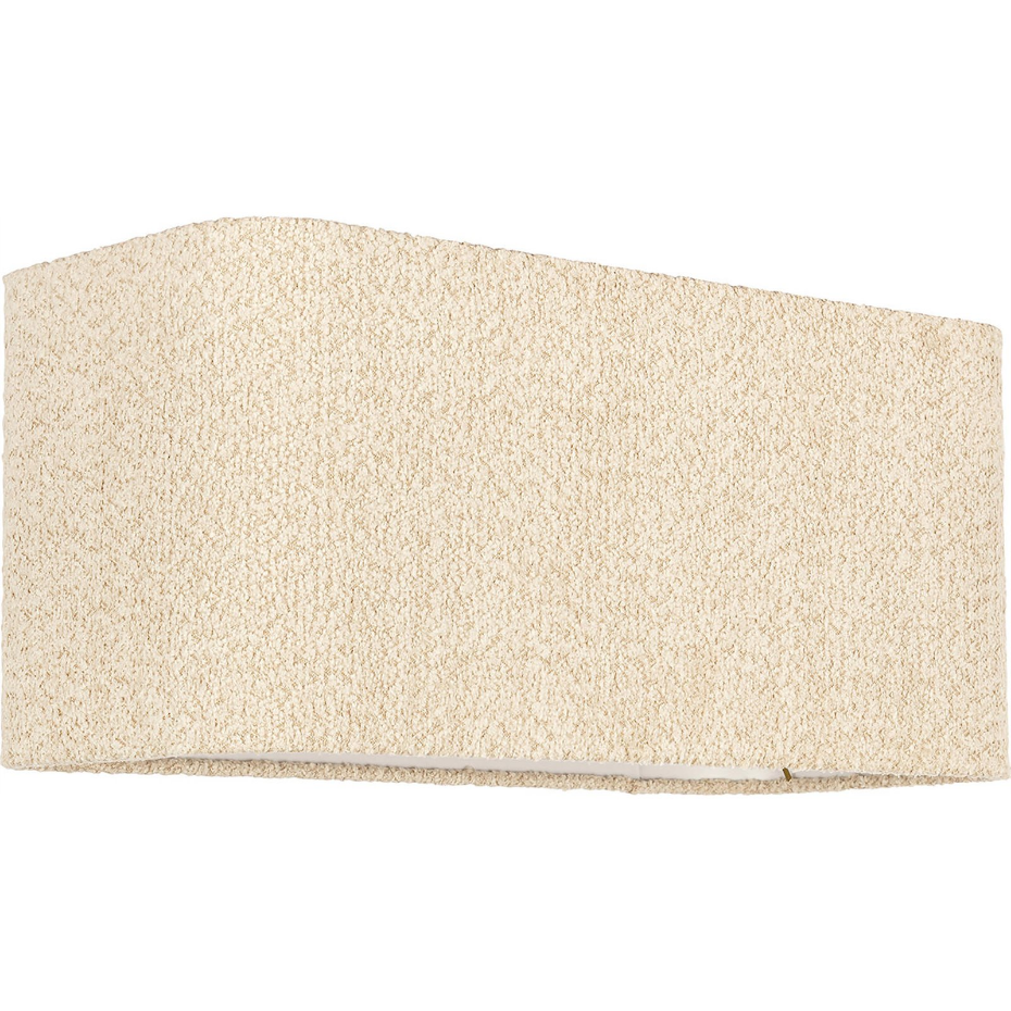 Abat-jour rectangulaire en polyester Miley Richmond Decoration