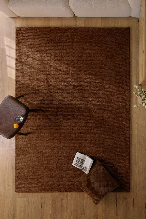 Tapis en laine avec relief ,  CASTELLO ONE