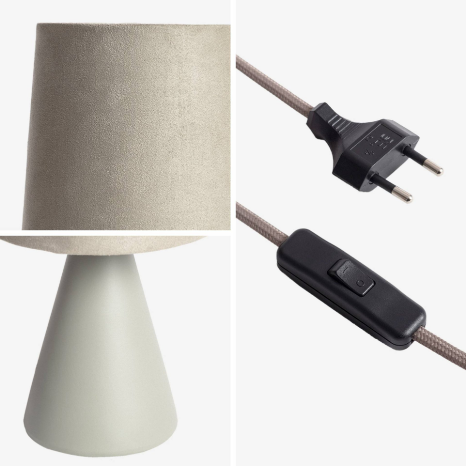 Lampe de table intérieur céramique Ø13cm ALBAN