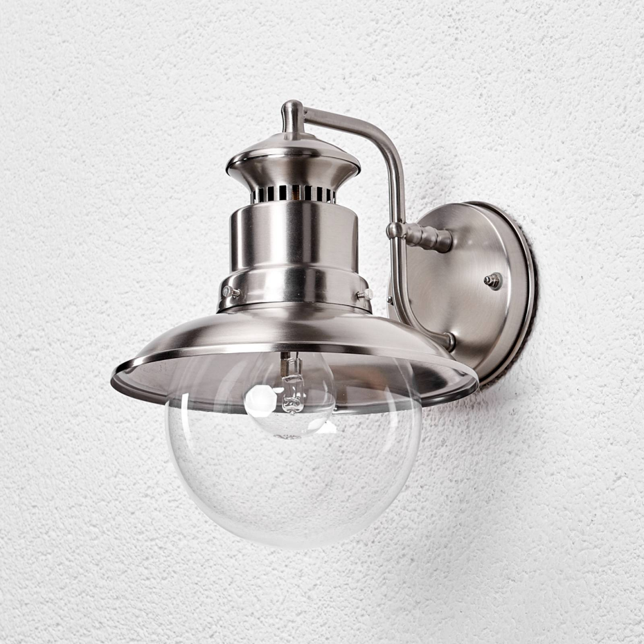 Applique extérieure en inox moderne