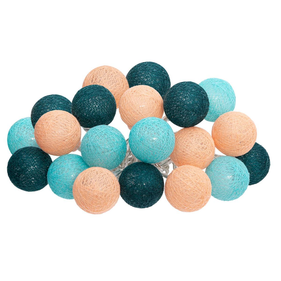 Guirlande LED Secteur 20 Boules BOX