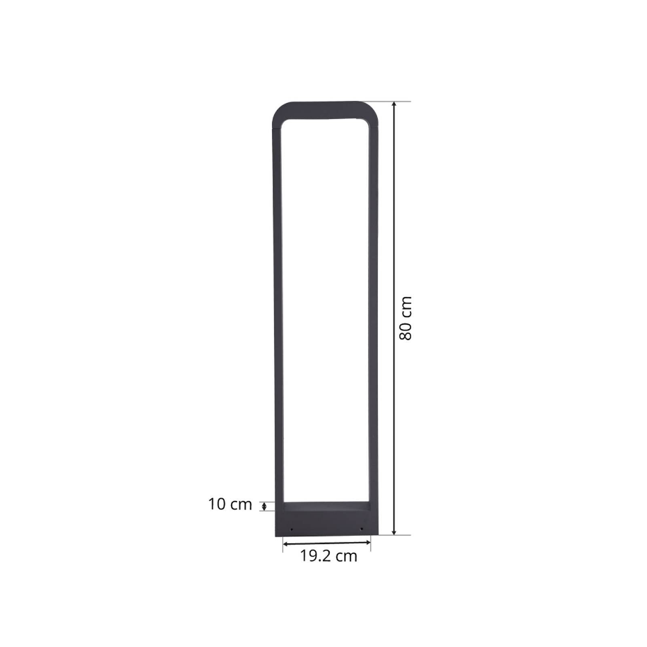Luminaire extérieur en aluminium moderneLED