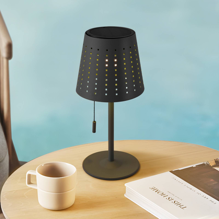 Lampe solaire en métalLED, Hilario