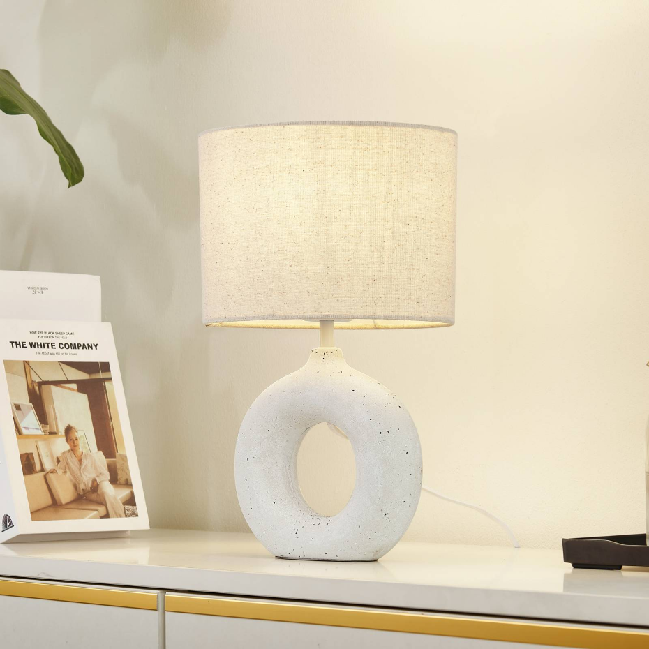Lampe à poser en textile moderne, Kody